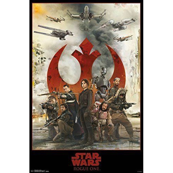 Star Wars Other - Star Wars Rogue One Assemble Wall Poster 22."x34"